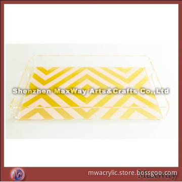 Modern Simply Elegant Acrylic Breading Tray for Promotion